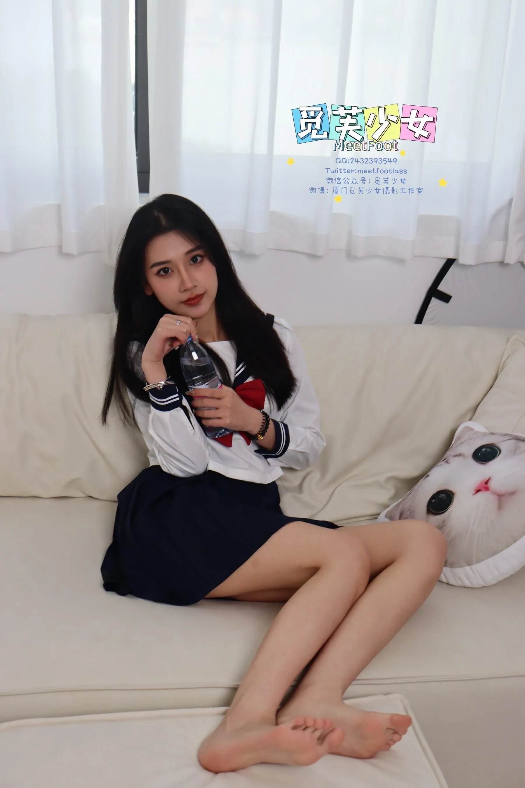 觅芙少女 NO.032 Wendy-与jk少女相遇在动漫里的的夏天 [158P]插图2